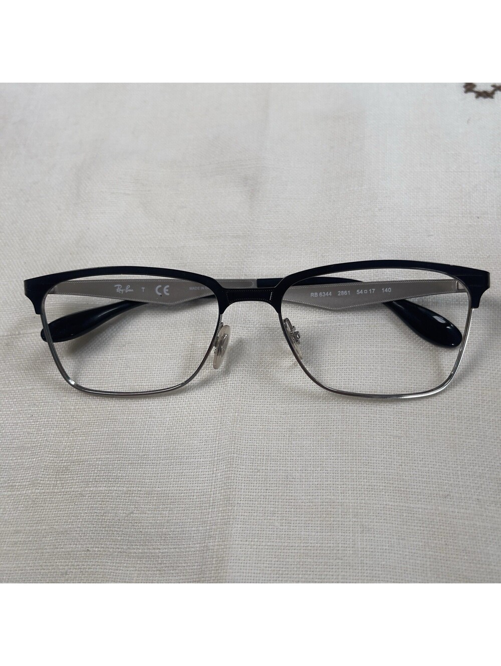Ray-Ban RB6344 2861 Eyeglasses 54/17 140 /EUC429 No Lenses
